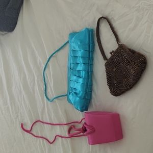 Lot of evening purses